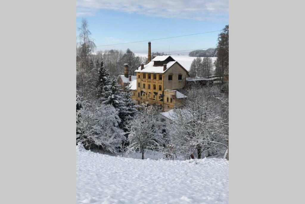 PENZION PIVOVAR - Jedinečné ubytování v areálu bývalého pivovaru Rudník Exterior foto